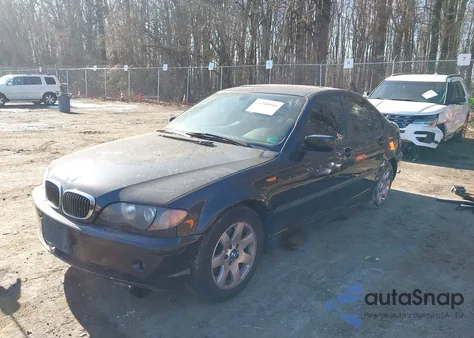2004 BMW 325I из США, поврежденный, VIN WBAET37494NJ81645